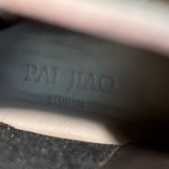 Pai Jiao studios Black Chelsea ankle boots high quality leather size 8.5 (39) - Picture 8 of 8